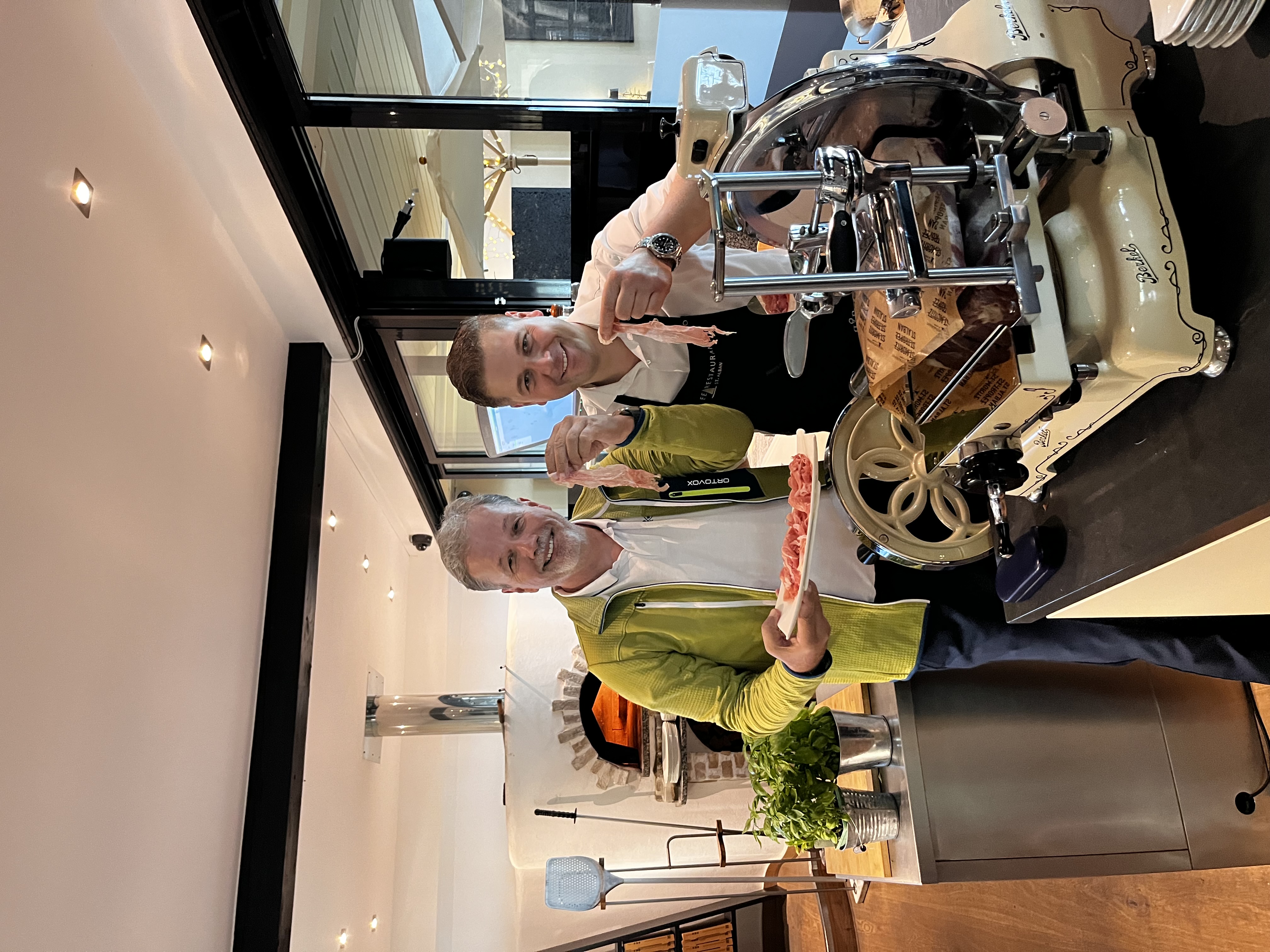 Berkel B114 Einweisung in St. Alban Restaurant - Diessen Ammersee / Bayern 